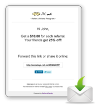 Referral Invite Email