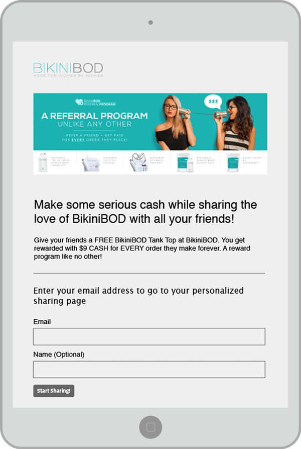 Referral marketing examples image